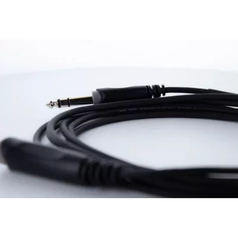 Cordial 14825 6,3mm TRS Klinken-Verlängerungskabel 5m Schwarz