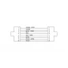 Cordial 15540 CAT 5e S/UTP Patchkabel, RJ45, 15 m, Schwarz, PUR-Mantel
