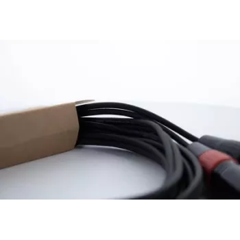 Cordial EU 1 MC XLR auf RCA Audiokabel 1m Schwarz 14847