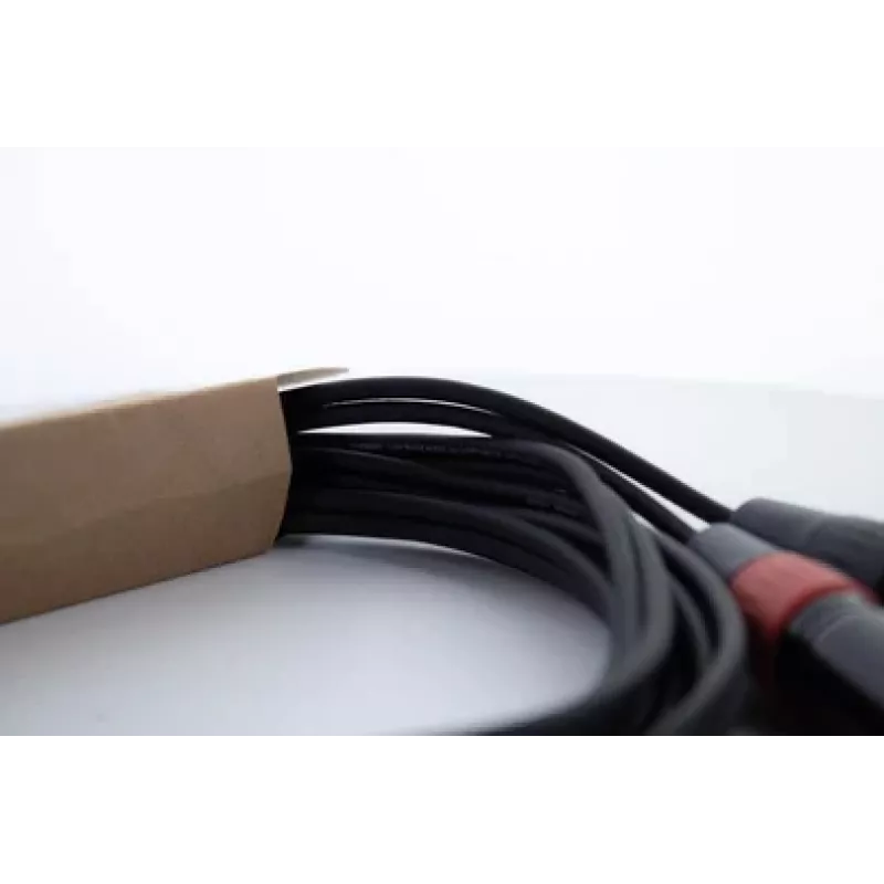 Cordial EU 1 MC XLR auf RCA Audiokabel 1m Schwarz 14847