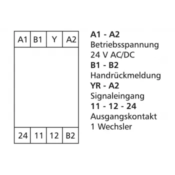 METZ Connect Schwellwertschalter 24 V AC/DC, 1 Wechslerkontakt 11066570