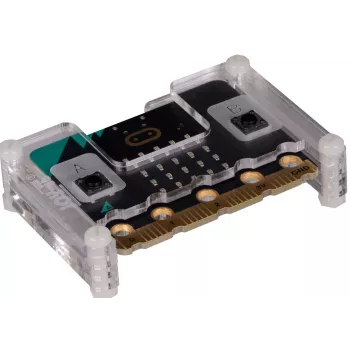 JOY-IT BBCZ CASE V2 TR - Transparentes Schutzgehäuse für BBC micro:bit V2 (MB-CASE02)
