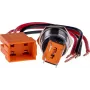JOY-IT BUTTON22C-M-RD Taster Schalter 250V AC 15A SPST NO IP67 IK10 Rot