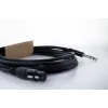 Cordial EM 3 FV XLR auf 6,3 mm TRS Klinkenkabel 3m Schwarz 14822