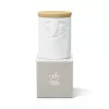 FIFTYEIGHT PRODUCTS Charmant Porzellan Vorratsglas 1700 ml Weiß