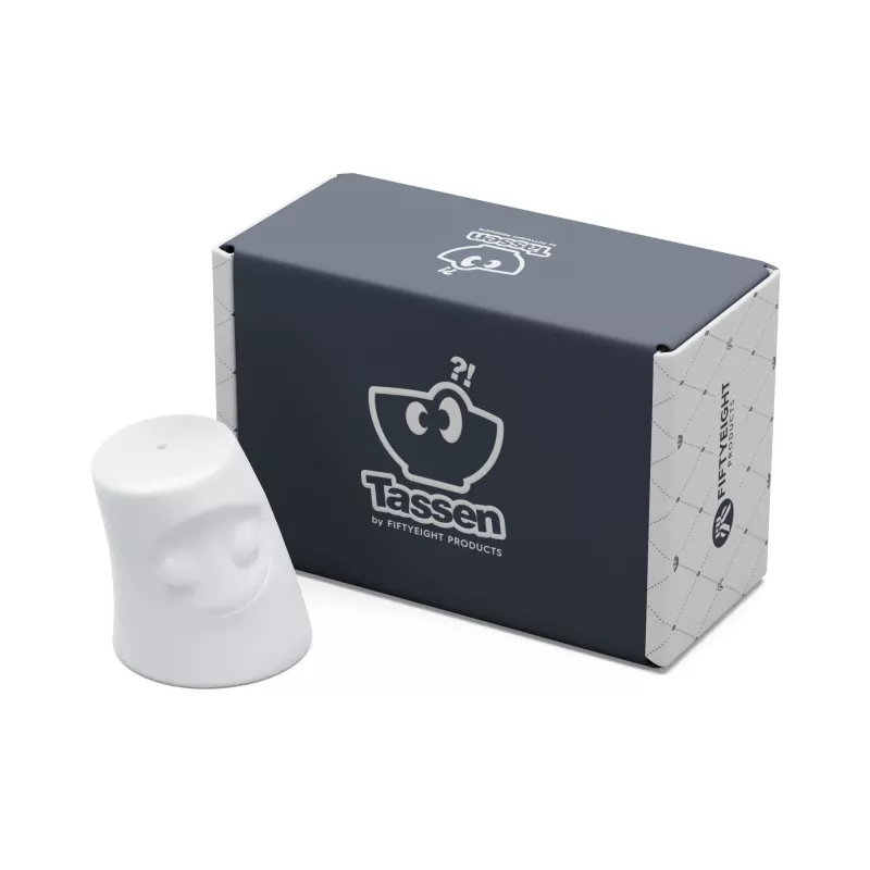 FIFTYEIGHT PRODUCTS BHS Würzschmusie Pfefferstreuer Knuddelig Weiß (T013701)