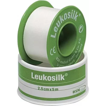 Söhngen Leukosilk 5 m x 2,5 cm weißes Fixierpflaster 1009210