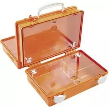 SÖHNGEN JOKER Leerer Erste-Hilfe-Koffer, Orange, 310 x 210 x 130 mm, ABS-Kunststoff, DIN 13157 0301239
