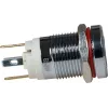 JOY-IT Button12E-01 Vandalismussicherer rastender Drucktastenschalter, Grün, 12mm, IK10, IP67