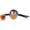JOY-IT Button22NA-01 Not-Aus-Taster, mechanische Verriegelung, Rot/Grün, Ø22 mm, IP67, IK10