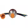 JOY-IT Button22NA-01 Not-Aus-Taster, mechanische Verriegelung, Rot/Grün, Ø22 mm, IP67, IK10