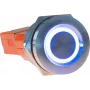 JOY-IT Button22T-01 Taster (Schließer), Rot/Blau LED, 22mm, IP68, IK10