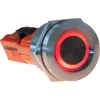 JOY-IT Button22T-01 Taster (Schließer), Rot/Blau LED, 22mm, IP68, IK10