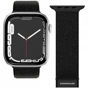 VONMÄHLEN Fitness Loop 2 Armband für Apple Watch 40/41/42mm, Schwarz