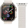 VONMÄHLEN Woven Loop für Apple Watch 40/41/42mm, Creme