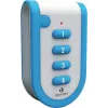 m-e modern-electronics Odyon ODYON pro HS-4 4-Kanal-Funk-Handsender mit Empfangskontrolle, 868,3 MHz, 1000 m Reichweite, Rolling Code, IP54, CR2032 Batterie 56502