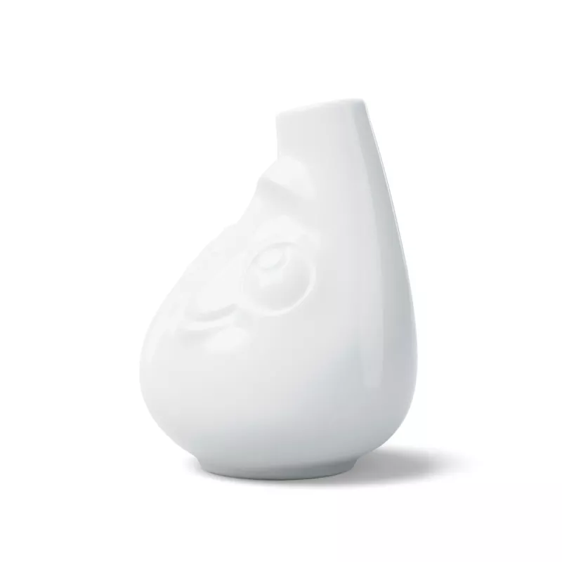 FIFTYEIGHT PRODUCTS BHS FIFTYEIGHT Vase - Putzig klein Weiß (T019501)