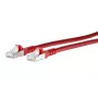 METZ CONNECT 130845B066-E 20m Cat6a S/FTP Netzwerkkabel Rot