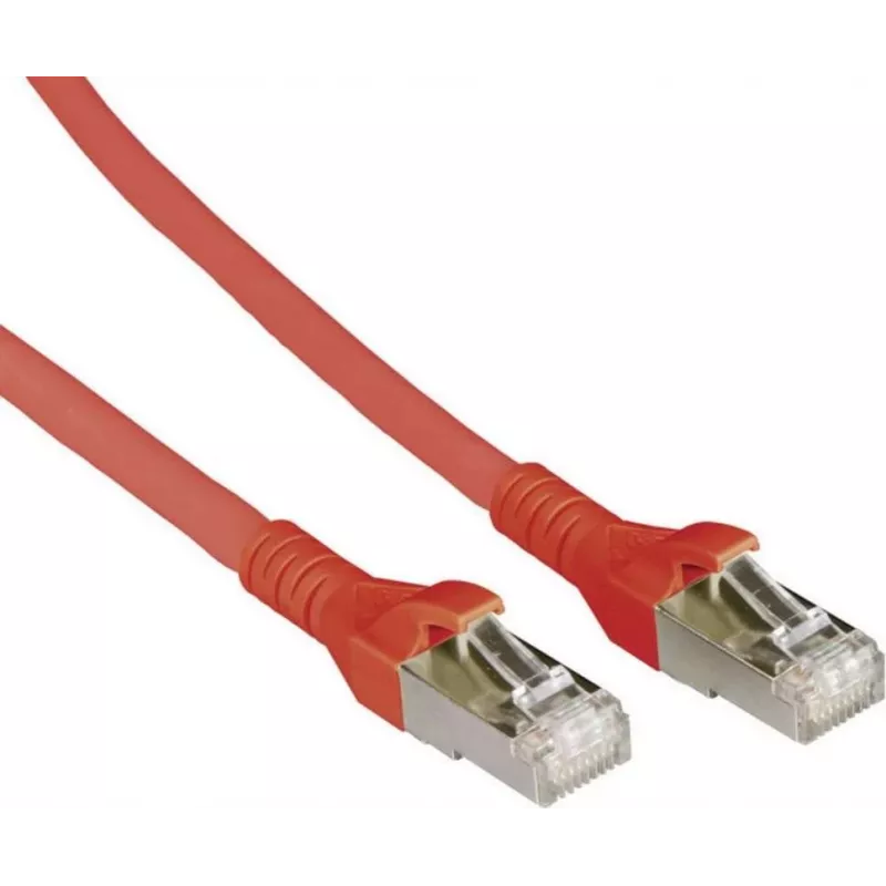 METZ CONNECT 130845B066-E 20m Cat6a S/FTP Netzwerkkabel Rot