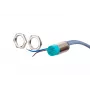 METZ CONNECT Induktiver Näherungssensor 2-Draht DC M12 bündig NO 2mm IP67 Kabel 2m 110149