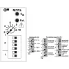 METZ CONNECT MFRk-E12 Multifunktions-Zeitrelais 0,15-800s, 24-240V AC/DC, 1 CO 110310412230