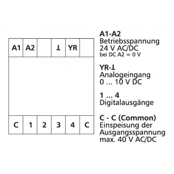 METZ CONNECT ADU-C12C12 Analog-Digital-Wandler, 2-Kanal, RS485 Modbus RTU, DIN-Schiene 11043513