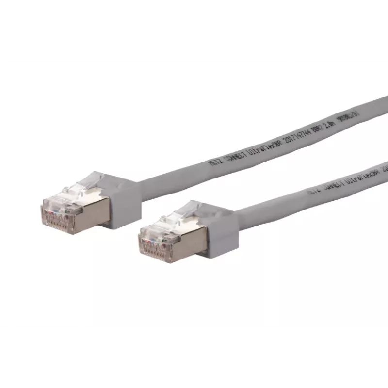 METZ CONNECT 13084U1033-E Cat6 S/FTP Patchkabel, 1 m, Grau
