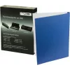 LMG Thermobindemappen A4 Blau Lederoptik 1,5 mm Rücken, 50er-Pack (LMG-BMDLM-BL-R1,5)