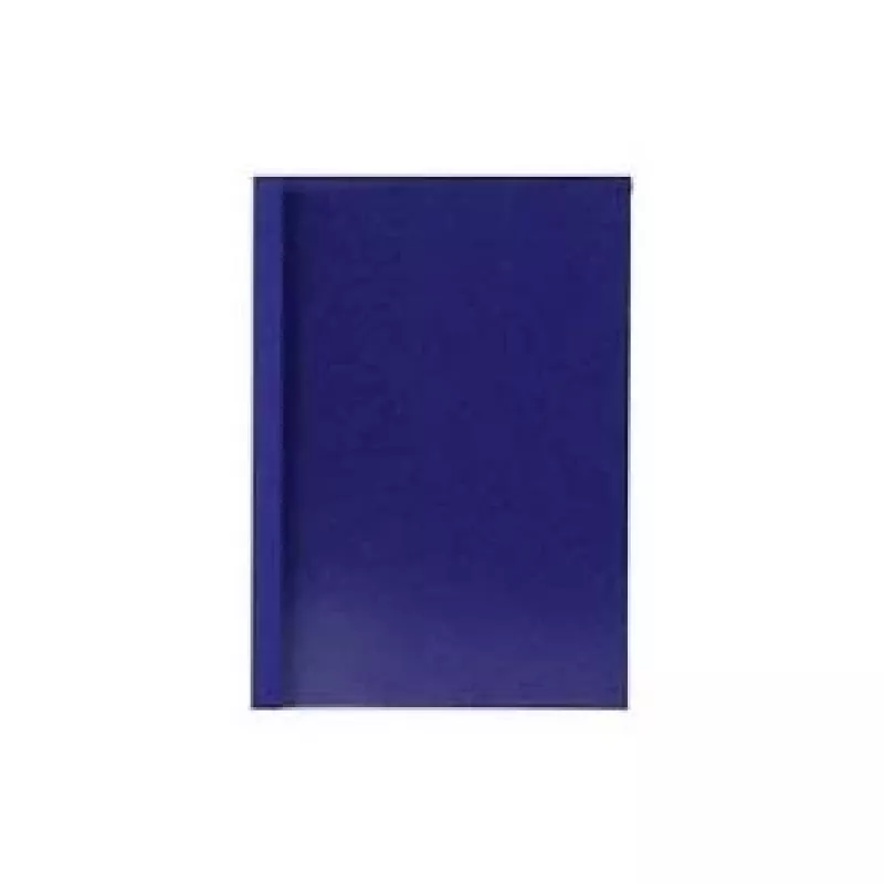 LMG Thermobindemappen A4 Blau Lederoptik 1,5 mm Rücken, 50er-Pack (LMG-BMDLM-BL-R1,5)