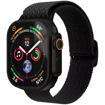 VONMÄHLEN Woven Loop 40, 41, 42mm Einheitsgröße, All Black