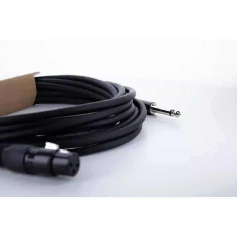 Cordial EM 10 FP XLR auf 6,3 mm Mono-Klinke Audiokabel 10 m Schwarz 14752