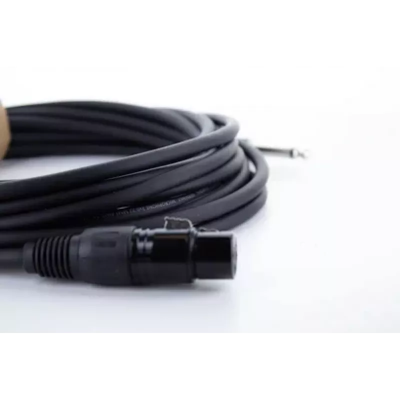 Cordial EM 10 FP XLR auf 6,3 mm Mono-Klinke Audiokabel 10 m Schwarz 14752