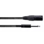 Cordial EM 5 MP XLR auf 6,3 mm Mono-Klinke Audiokabel 5 m Schwarz 14753