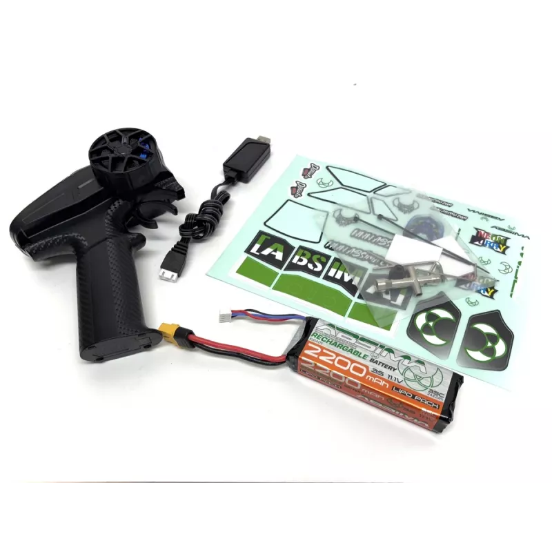 Absima Neon Furry 1:12 4WD Brushless RTR Buggy Grün 12121