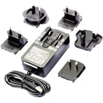 Dehner SYS 1541-2412-W2E 12V 2A Festspannungs-Steckernetzteil, 24W, 5,5x2,1mm DC-Stecker, Level VI