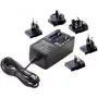 Dehner Elektronik Festspannungs-Steckernetzteil 24V/DC 1A 24W mit UK-, USA- & Australien-Adaptern (27476)