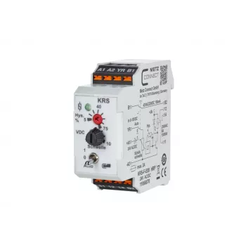 METZ Connect Schwellenwertschalter 24 V AC/DC, 1 Wechselkontakt, DIN-Schiene, 17,5 mm, 11066670