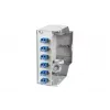 Metz 15024A07406-E OpDAT REGpro VIK 6xLC-D OS2 Glasfaser-Verteilbox, Reinweiß RAL 9010