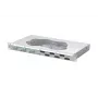 METZ CONNECT 1U 19-Zoll Rack-Montage Spleiß-Patchpanel, 6x SC-Duplex OM3 Multimode, 12 Fasern, Hellgrau 150455BA06-F