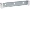Hager UT22C isolierte DIN-Schiene, Hutschiene 35x7,5 mm, Tiefe einstellbar bis 21 mm, Grau