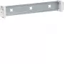 Hager UT22C isolierte DIN-Schiene, Hutschiene 35x7,5 mm, Tiefe einstellbar bis 21 mm, Grau