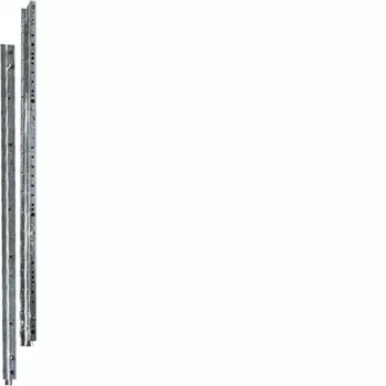 Hager UN06A Universal-Montageprofil, Edelstahl, 897 mm, 2 Stück