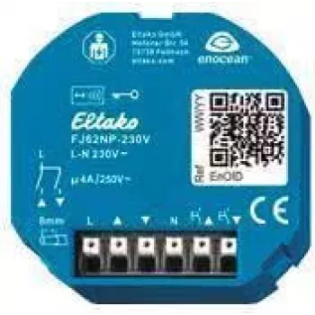 Eltako Funk-Jalousie- und Rollladenaktor FJ62NP-230V 4A/250V 30200535