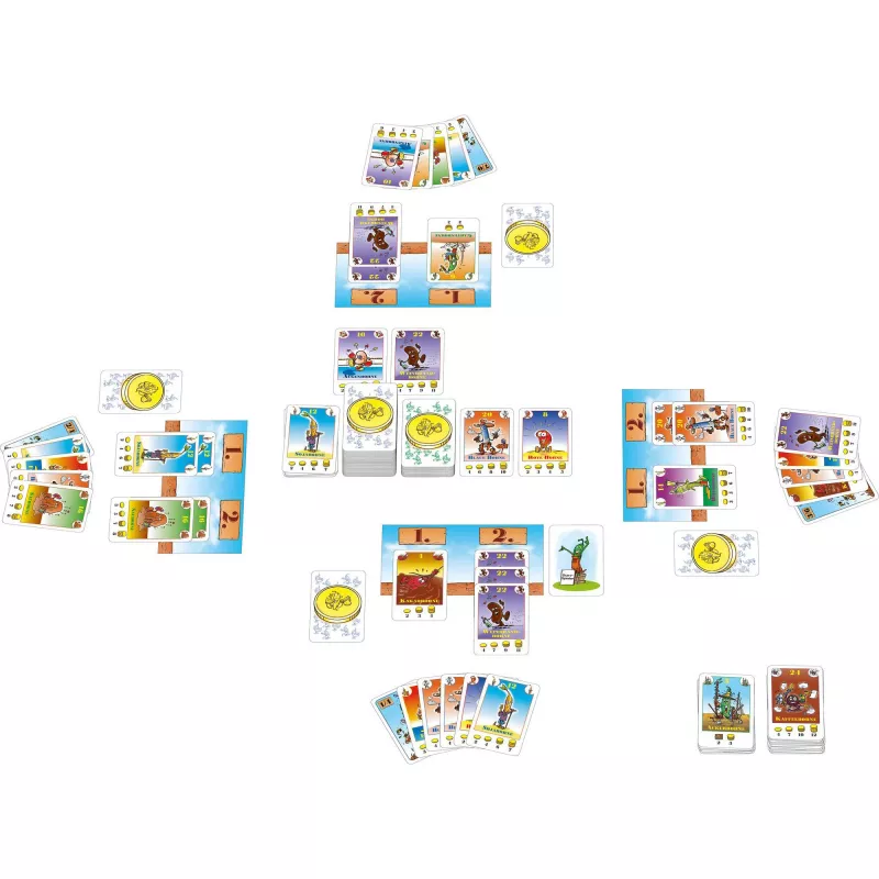 AMIGO Wizard Das Duell Kartenspiel - 107 Karten, 2 Spieler, ab 10 Jahren 01902