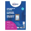 Avery 4839XL Namensschildhalter-Set mit Lanyard, A6, 105 x 148 mm, 50 Sets, blaue Lanyards