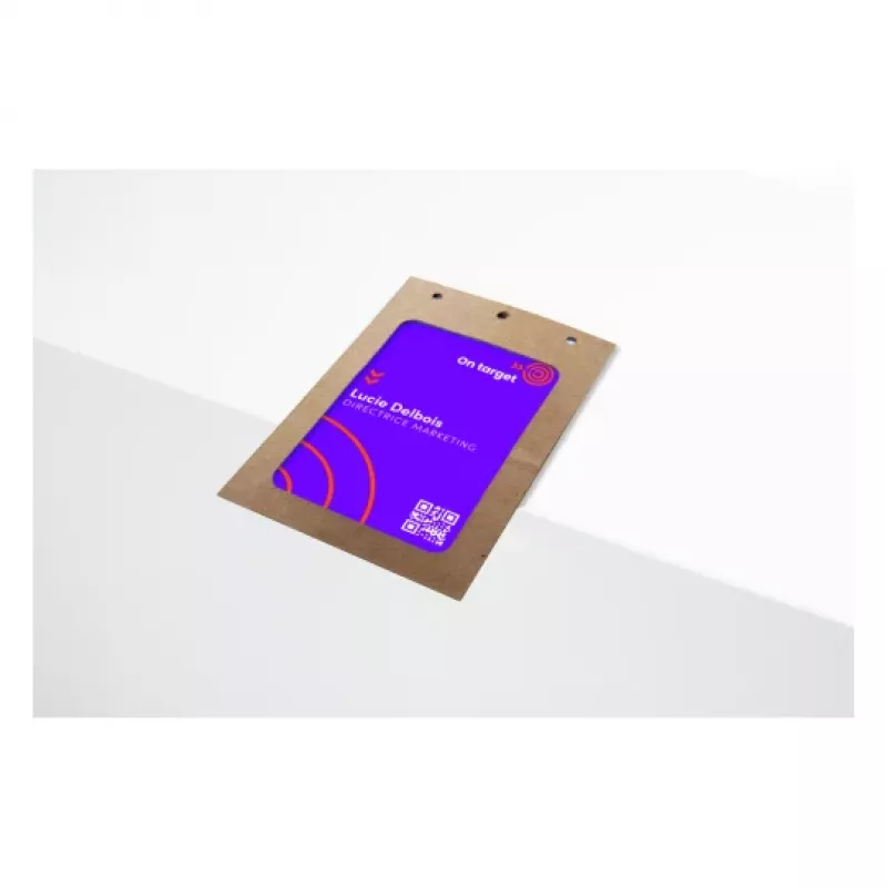 Avery 4839XL Namensschildhalter-Set mit Lanyard, A6, 105 x 148 mm, 50 Sets, blaue Lanyards