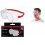 3M Classic 4700 Full-Vision Sicherheitsbrille, klare Polycarbonat-Linse, direkte Belüftung, 1 Paar 4700-1