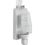 Hager EEN003 Außenlichtsensor für Dämmerungsschalter, Aufputzmontage, IP55, 1,5 m Kabel, Grau