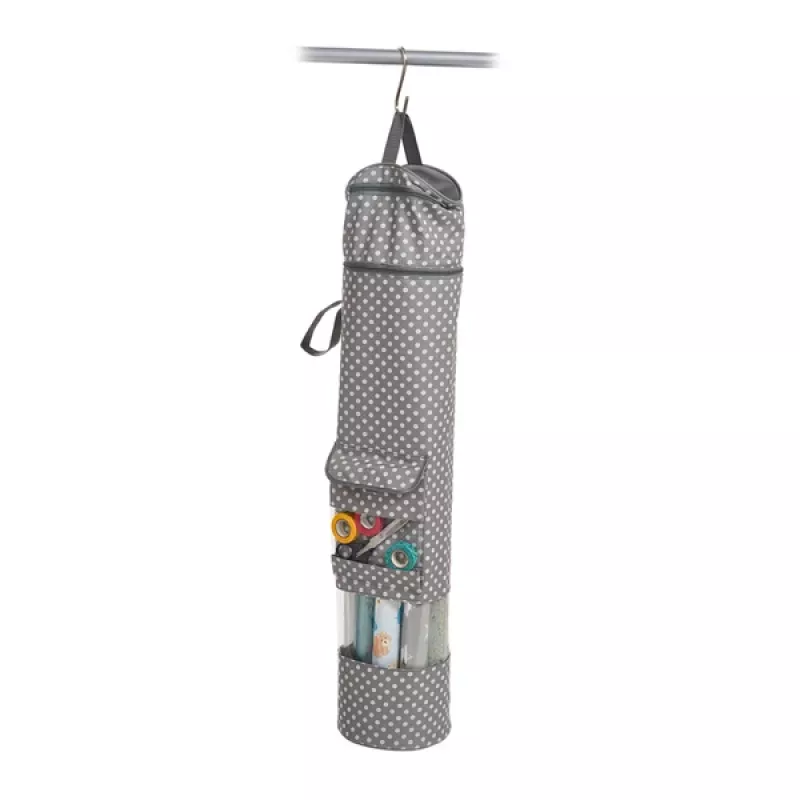 Zeller 14660 Geschenkpapier-Organizer, Grau