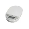 MAULoval Digitale Briefwaage 2000g mit Ein-Knopf-Bedienung, Silber 1622002